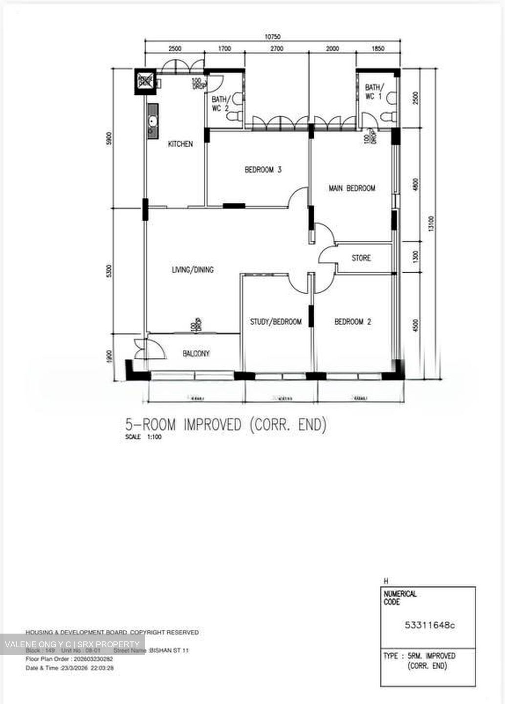 Blk 149 Bishan Green (Bishan), HDB 5 Rooms #553327791